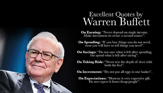 Warren Buffett'ten 6 Önemli Tavsiye