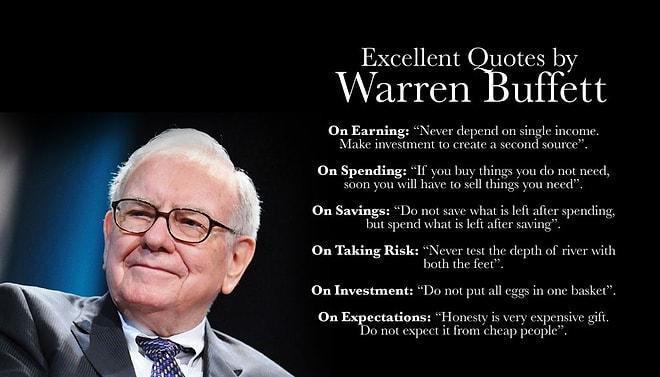 Warren Buffett'ten 6 Önemli Tavsiye