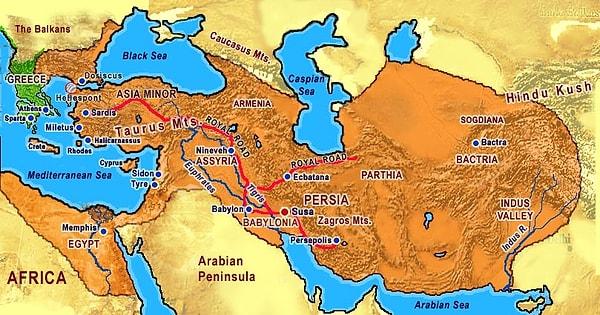 5. Pers İmparatorluğunun en güçlü olduğu M.Ö. 480'de dünya nüfusunun %44'ü bu imparatorluk sınırları içerisinde yer almaktaydı.