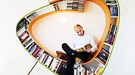 Hiç Kitap Okumasanız Bile Yine de Almak İsteyeceğiniz 17 Şık Kitaplık Tasarımı