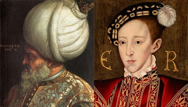 1. Yıl 1500: Osmanlı İmparatoru II. Bayezid - İngiliz Kralı VI. Edward