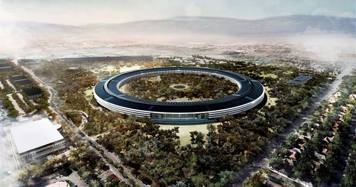 Apple Campus'un Yeni Görüntüleri Yayınlandı