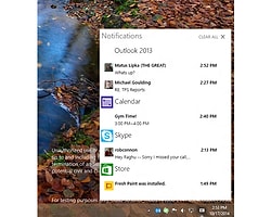 Windows 10’da Windows Phone’un Bildirim Paneli Olacak