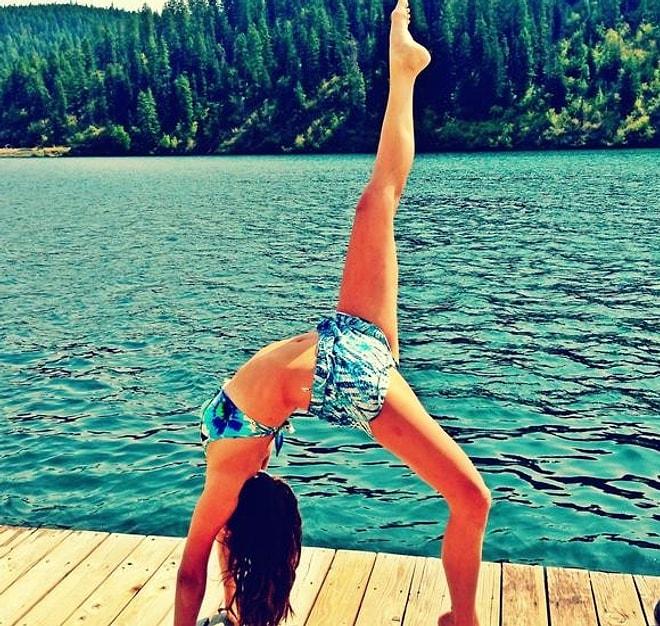 Ünlülerin 18 Fotoğrafı ile Yoga Fotoğrafı Çekme Sanatı