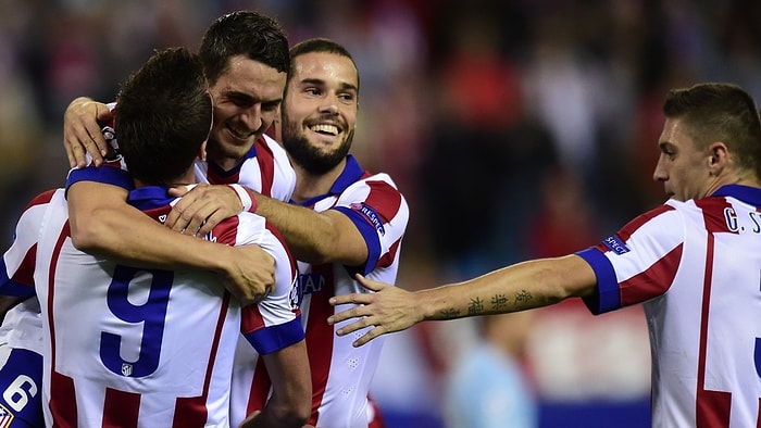 Vicente Calderon'da 5 Gol