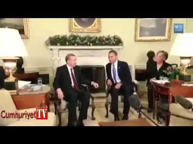Recep Tayyip Erdoğan'ın Komik Barack Obama Taklidi