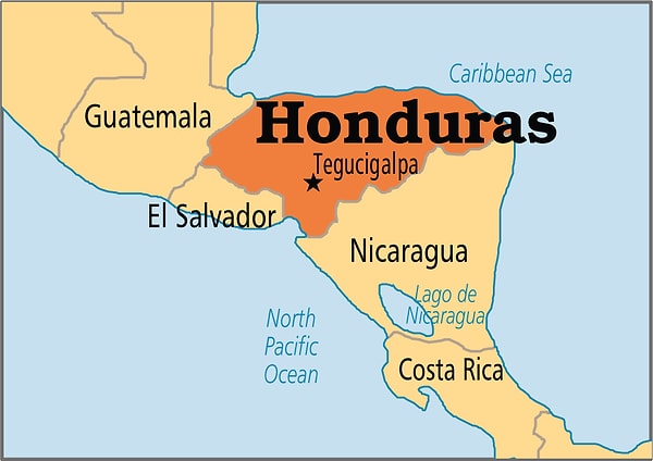2. "Honduras" - El salvador, guatemala, nikaragua