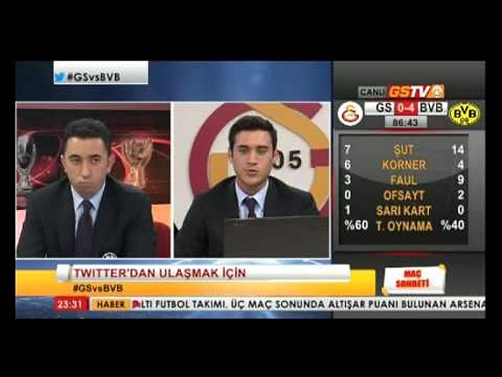 GS TV Spikeri: "Bu Almanlar Gerçekten Doymuyor"