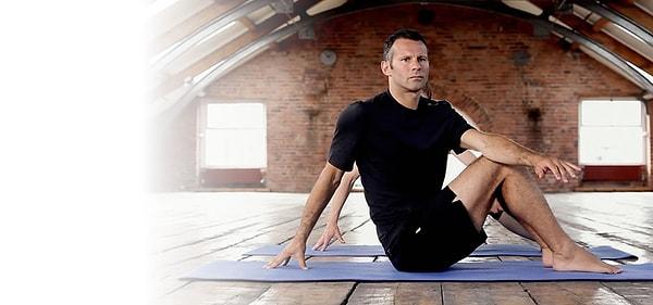5. Ryan Giggs - Yoga guru
