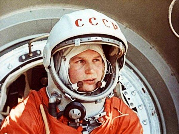 Uzaya giden ilk kadın, Valentina Tereşkova...