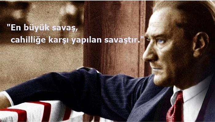 Günümüz Liderlerinin Tekrar Tekrar Okuyup Ders Alması Gereken 20 Atatürk Sözü