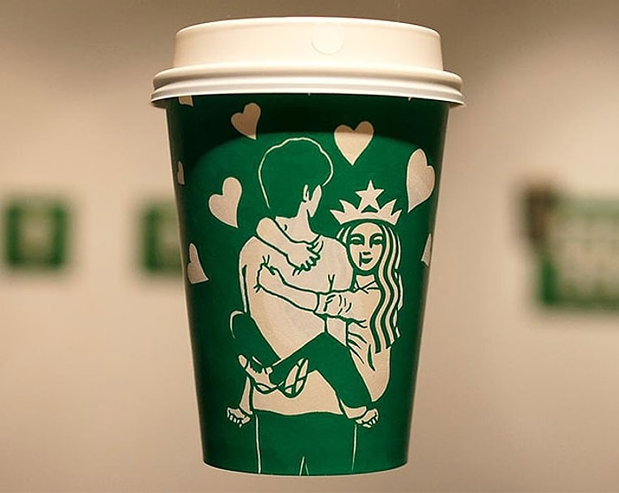 Starbucks Bardaklarına Yapılmış, Yaratıcılığın Sınırlarını Zorlayan 20 Çizim