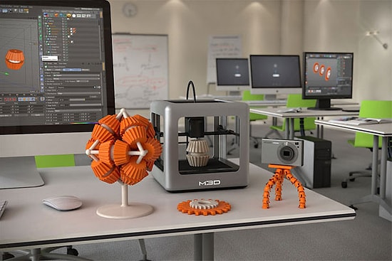 Herkesin Satın Alabileceği İlk 3D Yazıcı: Micro 3D