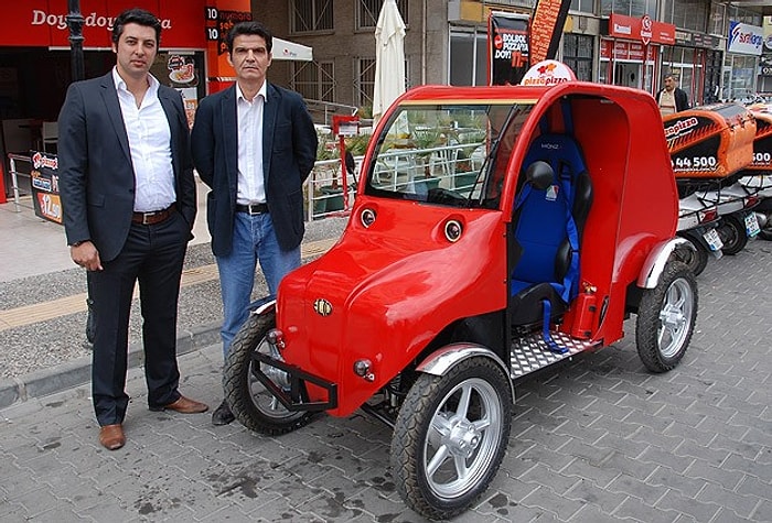 Elektrikle Çalışan "Ekolojik Türk Otomobili" Ürettiler