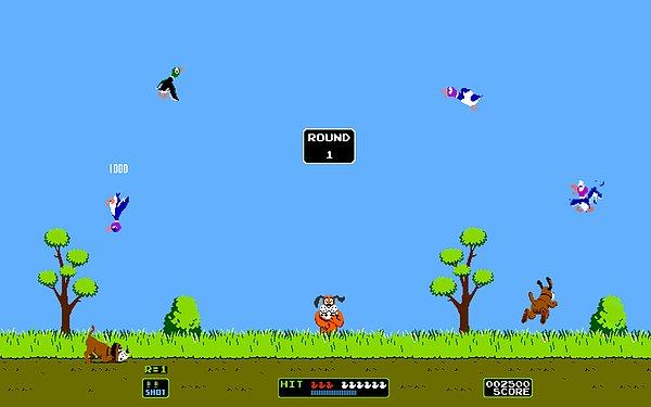 8. DuckHunt zamanında Atari'de çok oynadığımız bir oyundur.