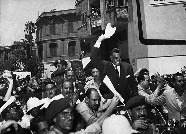4. Mısır'ın 1956 ve 1970 yılları arasında kaderini belirleyen isim Gamal Abdel Nasser'di.