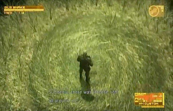 16. Uzaylı işaretleri (Metal Gear Solid 4)