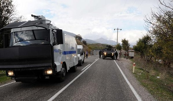 Tunceli'de Kente Giriş Çıkış Yeniden Yasaklandı