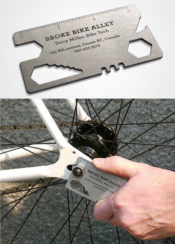 2. Bisiklet tamircisi kartı