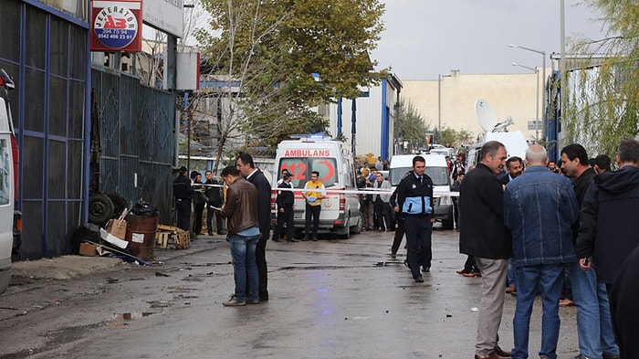 Ankara Ostim'de Patlama