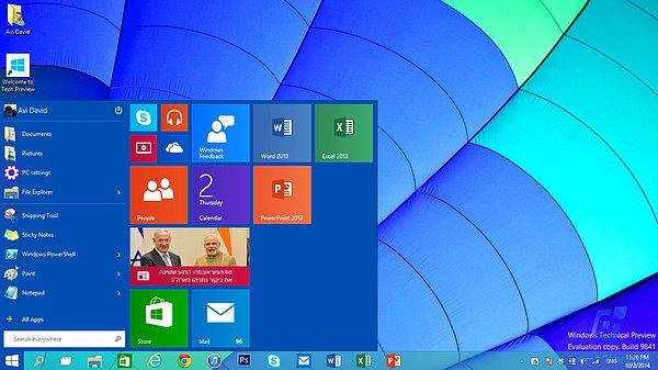 1. Windows Gezgini için sekme açma özelliği