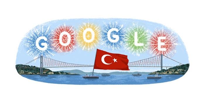 Google, Cumhuriyet Bayramı'nı Unutmadı