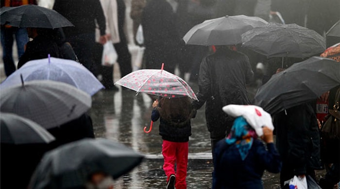 Meteoroloji'den Marmara'ya Kuvvetli Yağış Uyarısı