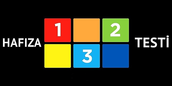 Hafıza Testi: Birbiri Ardına Yanan Renkleri Hatırlayabilecek misiniz?