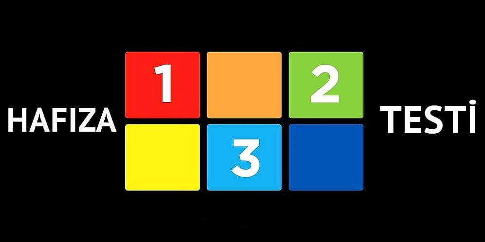 Hafıza Testi: Birbiri Ardına Yanan Renkleri Hatırlayabilecek misiniz?
