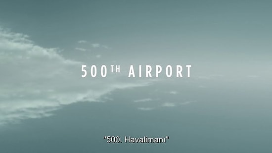 Türk Hava Yolları'nda Yeni Reklam Filmi: 500. Havalimanı 'Iğdır'
