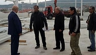 Katlı Kapalı Pazaryerinin Çatısı Kapatılıyor