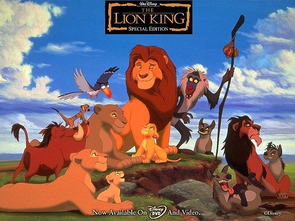 4. THE LION KING/ASLAN KRAL (1994)