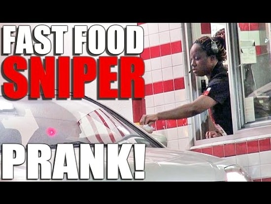 Araca Yemek Servisi Alırken Sniper ile Vurulmak | Şaka İçerir