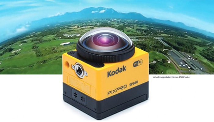 Kodak'tan 360 Derece Video Çekebilen Kamera