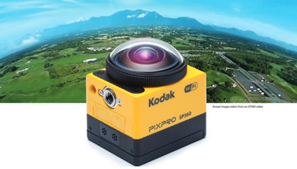 Kodak'tan 360 Derece Video Çekebilen Kamera