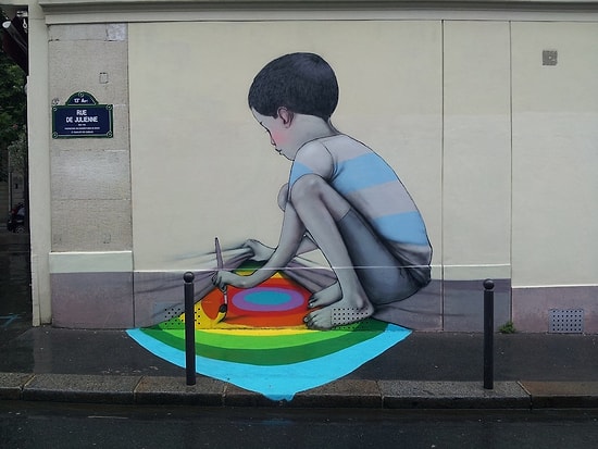 En Çok Beğenilen 30 Sokak Sanatı Örneği