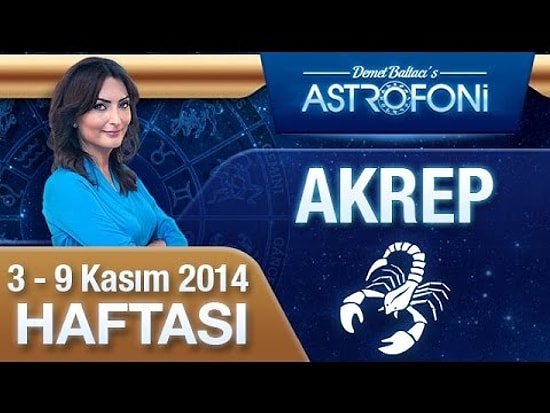 3 - 9  Kasım  2014 Haftalık Burç Yorumu Videoları