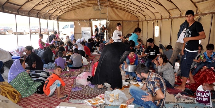 Türkiye'ye Gelen Ezidilerin Sayısı; 22.062 Olarak Açıklandı