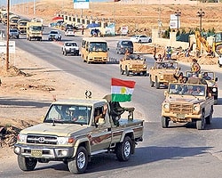 İkinci Peşmerge Konvoyu Kobani'ye Gitti