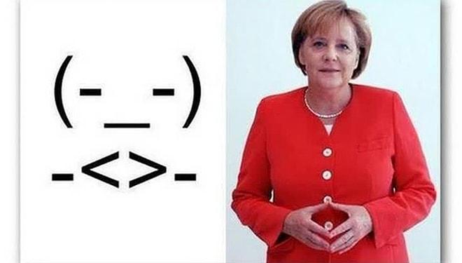 Merkel’in Artık Kendi Smiley İşareti Var