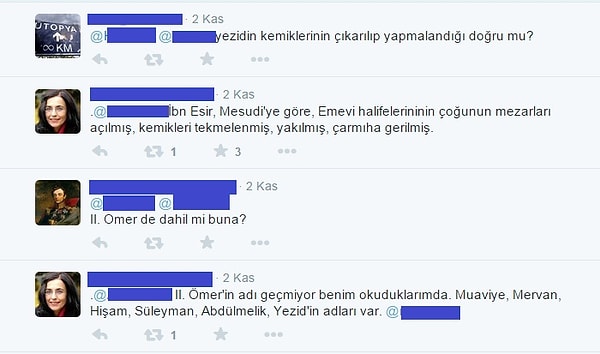 4. Twitter'da yazar-çizer takımıyla mentionlaşmak.