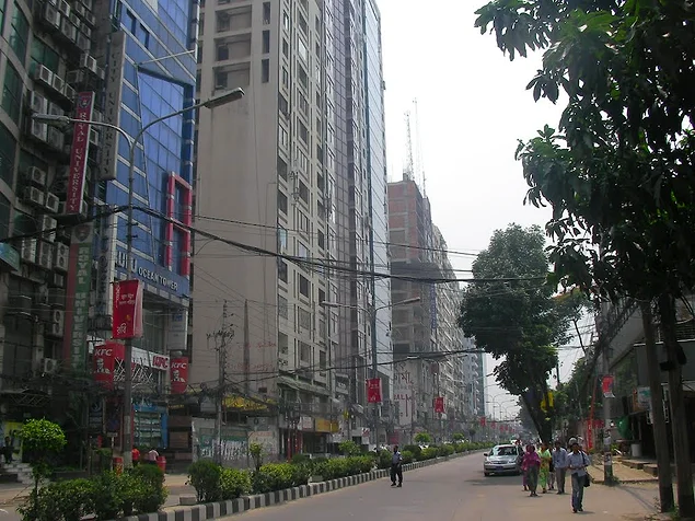 Kemal Ataturk Avenue(cadde) - Dhaka, Bangladeş