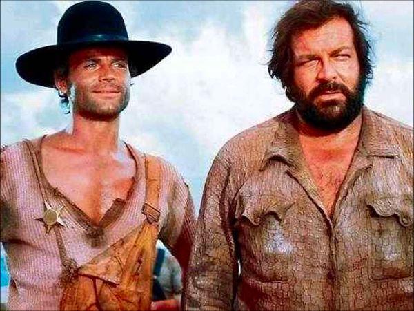 10. Terence Hill and Bud Spencer and their many movies together.
