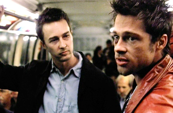 21. Dövüş Kulübü'nden Tyler Durden ve Jack