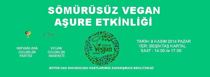 Sömürüsüz Vegan Aşure Etkinliği