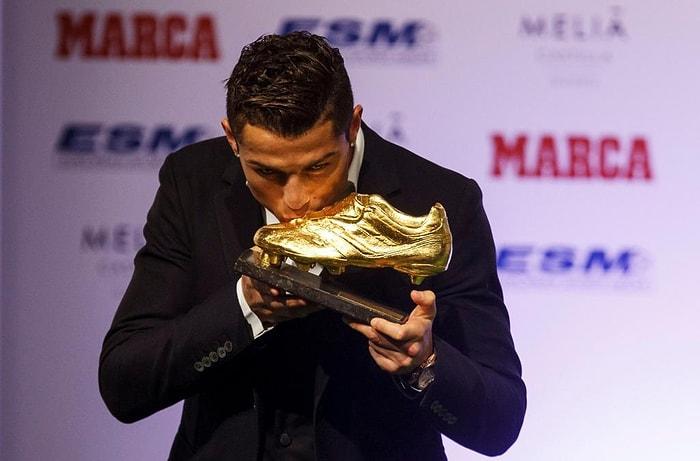 Ronaldo Altın Ayakkabısını Aldı