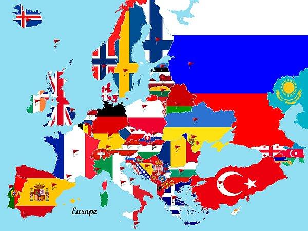 6. Avrupa'daki tüm ülkeleri bilirsiniz.