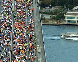 İstanbul Maratonu'na Rekor Katılım