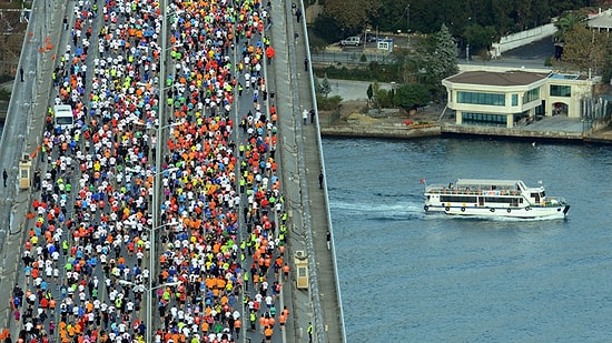 İstanbul Maratonu'na Rekor Katılım
