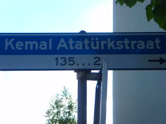 Kemal Atatürkstraat - Utrecht, Hollanda